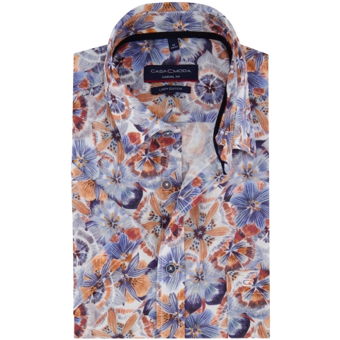 Casamoda Heren overhemd 954404400 450 tangerine tango