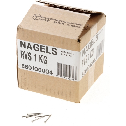 Ellen Tochtstripnagels | Roestvrijstaal - 850100904