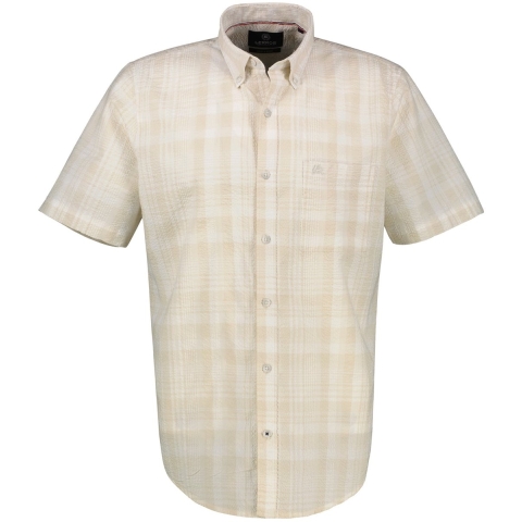 Lerros Heren overhemd 25321061 100 white