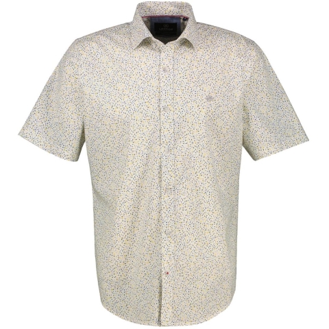 Lerros Heren overhemd 2542305 100 white