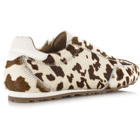 DWRS Label Dwrs sava cow hair on sneakers lage sneakers dames