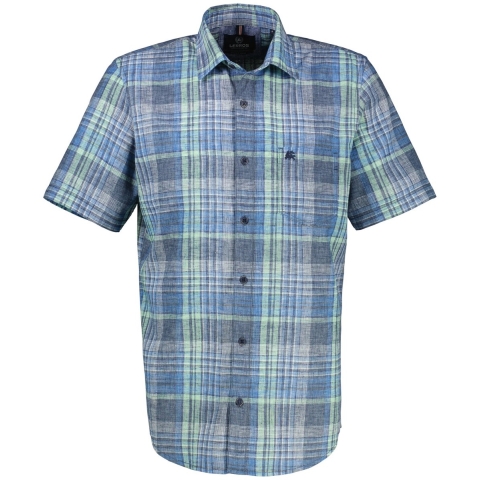 Lerros Heren overhemd 2562041 485 classic navy