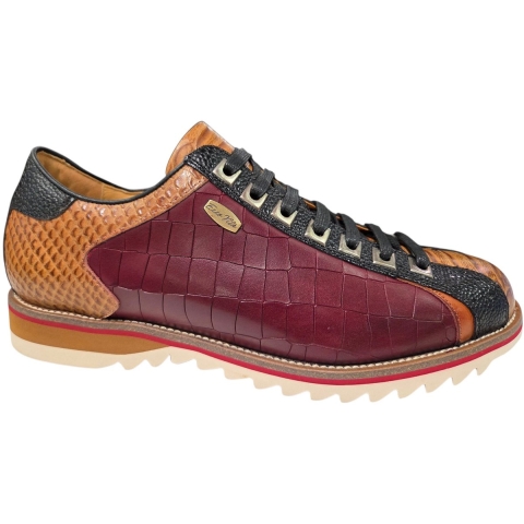 Lorenzo Conti Achille 18 wine heren sneakers
