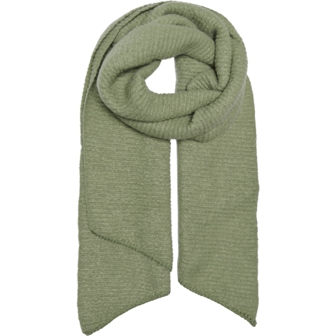 Only Onlmerle life knitted scarf noos hedge green
