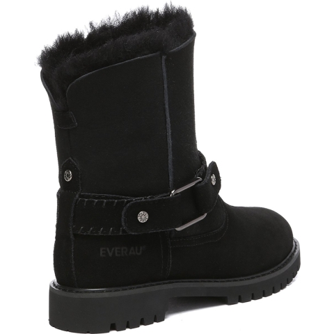 EVER AU Dames halfhoge mode-laarzen-PHEASANT