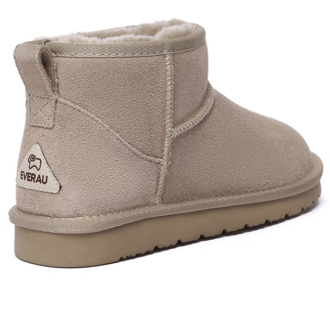 EVER AU Dames Ultra Mini Klassieke Laarzen-FINCH