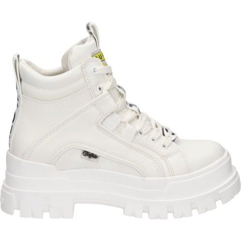 Buffalo Aspha NC Mid Dameslaarzen Wit