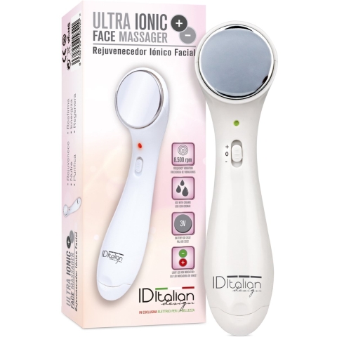 Italian Design Anti-Rimpel Massageapparaat + & - Ionenmassageapparaat