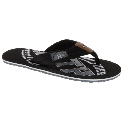 Tommy Hilfiger Essential Beach teenslippers voor heren in zwart