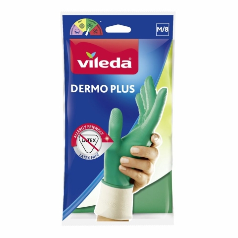 5x Vileda Handschoenen Dermo Plus Medium 1 paar