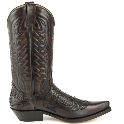 Mayura Boots Cowboy laarzen 1935-milanelo zamora/ marron