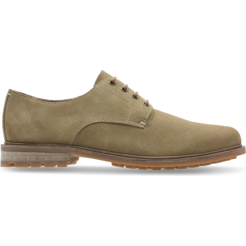 Clarks Foxwell Hall herenschoenen donker zand