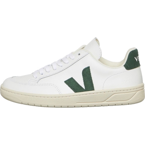 Veja V-12 B-Mesh Damestrainers - (Wit / Groen)