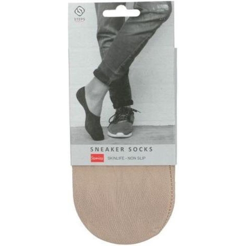Steps 5 -pack - sneaker sokken dames sneaker sokken heren footies skin unisex