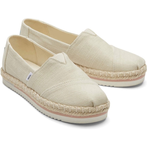 Toms Alpargata platform rope loafers