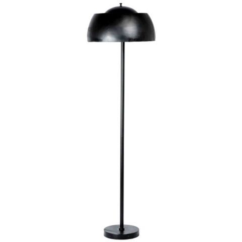 Livingfurn tv meubel valdez 220 cm mangohout / gecoat staal