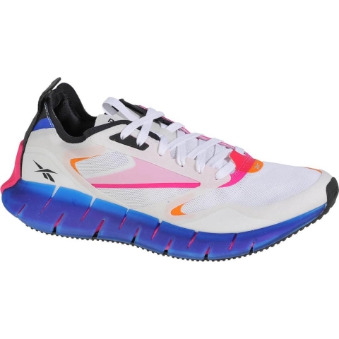 Reebok Zig Kinetica Horizon Lace-Up Wit Synthetisch Heren Trainers FW5300