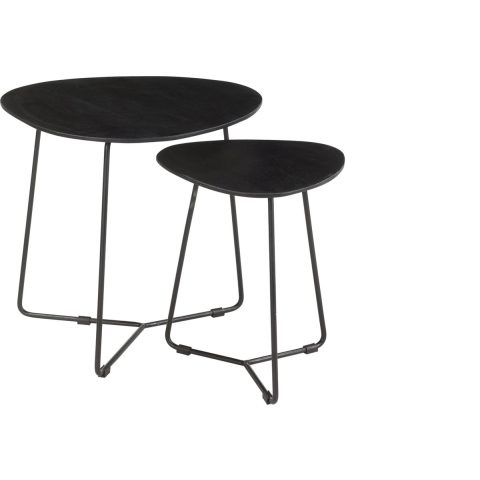 Brix salontafel ivy 70x70x43 mangohout