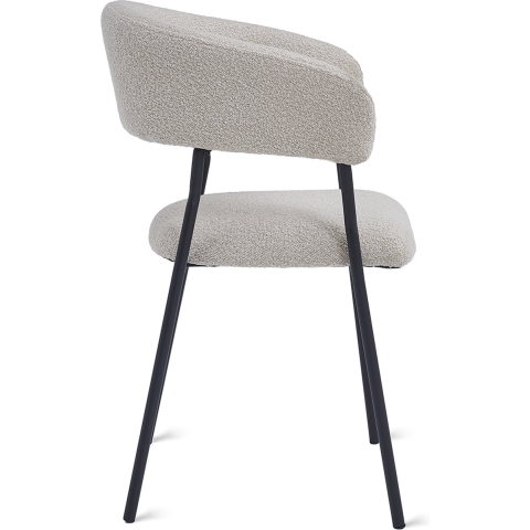 Multifurn 2x eetkamerstoel ava bouclé (set van 2)