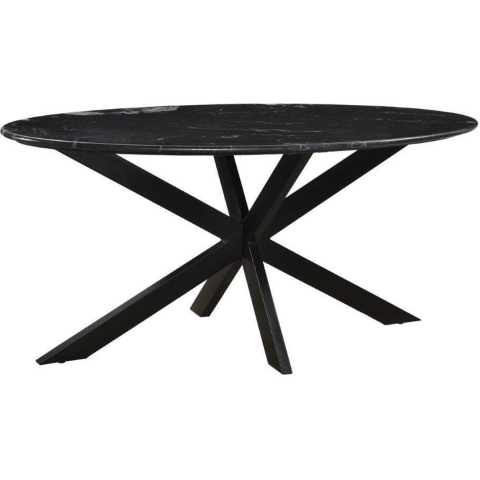 Livingfurn eetkamertafel rond riverwood 180 cm -