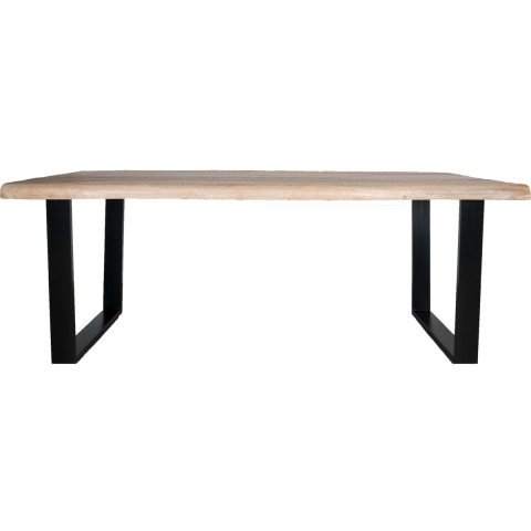 Home67 Eettafel uvra 180 cm u poot mangohout naturel