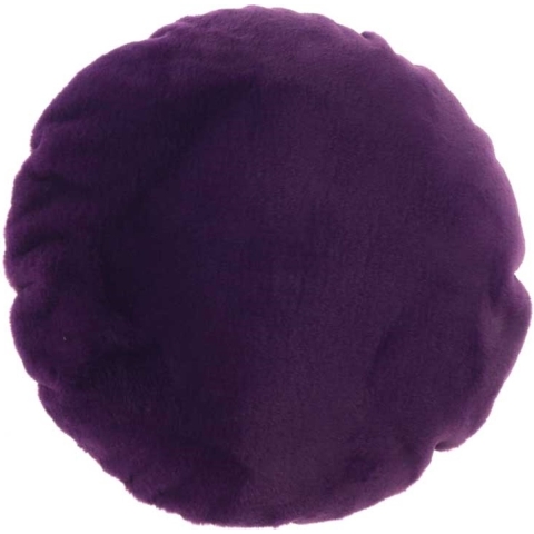 Unique Living kussen lonne 40cm Ø dark purple