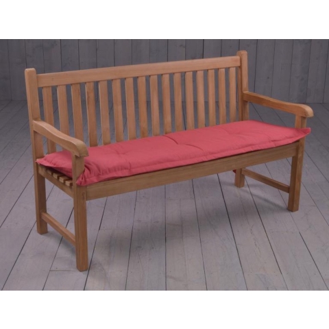 Madison Bankkussen panama brick red 180x48 -