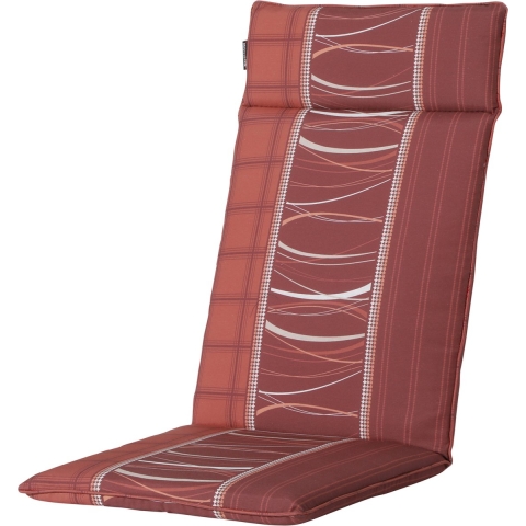 Madison hoge rug lines brick red 120x50 -