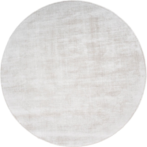 Veer Carpets Vloerkleed cos viscose ivory rond ø150 cm
