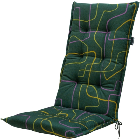 Madison tuinkussen hoge rug joah green 123x50cm
