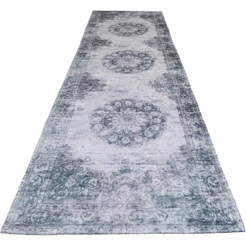 Veer Carpets Vloerkleed viola antraciet 80 x 300 cm