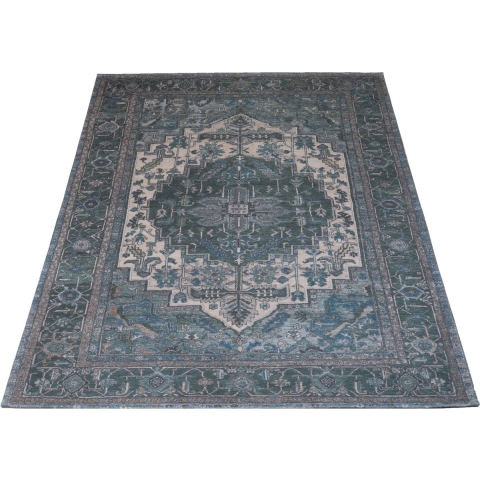 Veer Carpets Vloerkleed heris green 10 200 x 290 cm