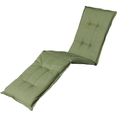 Madison Ligbedkussen basic green 200x60 -