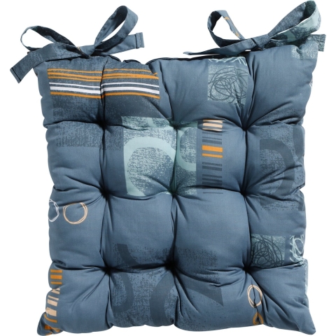 Madison Toscane kussen bob blue 46x46 -