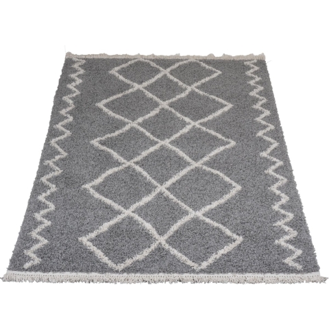 Home67 Vloerkleed marrakesh grey 240 x 340 cm