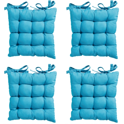 Madison Toscane kussen panama aqua 46x46 - 4 stuks