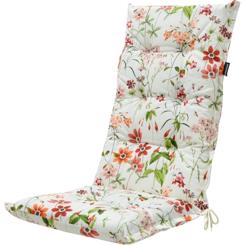 Madison tuinkussen hoge rug milly natural 123x50cm