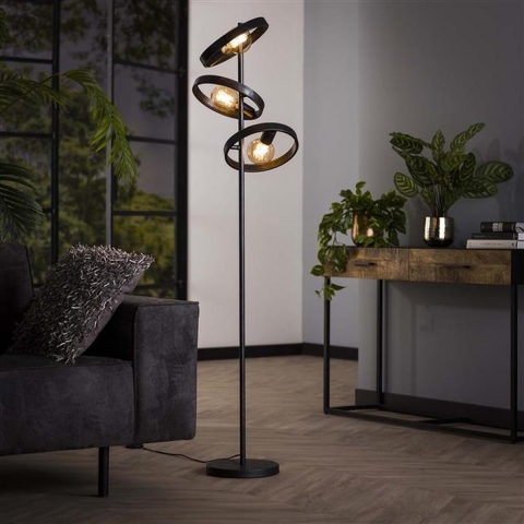 Hoyz vloerlamp 3l hover charcoal