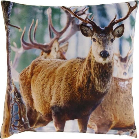 Unique Living kussen rendieren print 45x45cm design 1