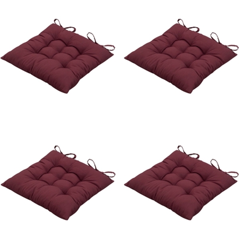 Madison zitkussen panama bordeaux 46x46 - 4 stuks