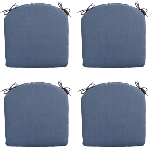 Madison Zitkussen panama safier blue 46x48 - 4 stuks