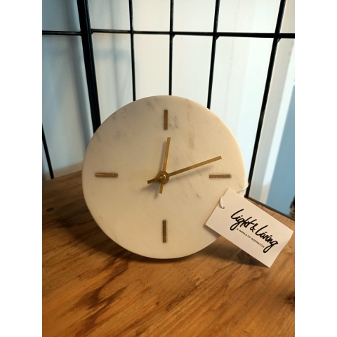 Light & Living klok moreno 15x14.5x13cm -