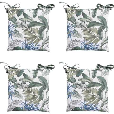 Madison Toscane zitkussen outdoor bliss blue 46x46 - 4 stuks