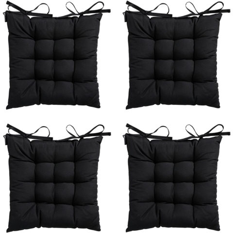 Madison Toscane kussen panama black 46x46 - 4 stuks