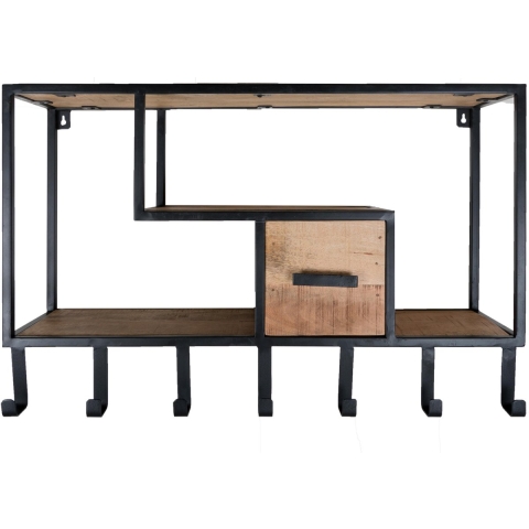 Home67 Wandkast kapstok huub midden