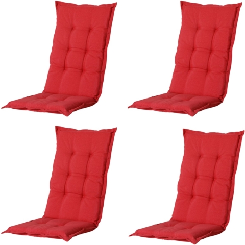 Madison kussen lage rug panama brick red 105x50 - 4 stuks