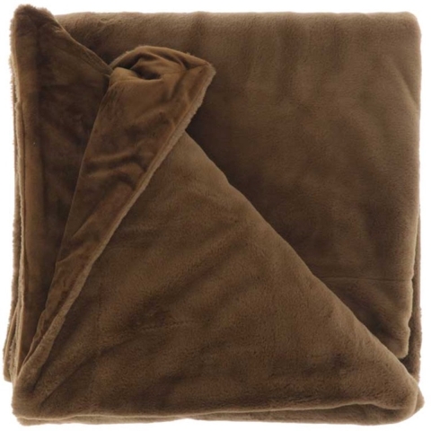 Unique Living | plaid klaas 150x200cm bison brown