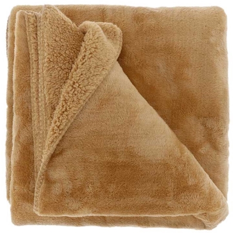 Unique Living | plaid torvah 150x200cm sandstone