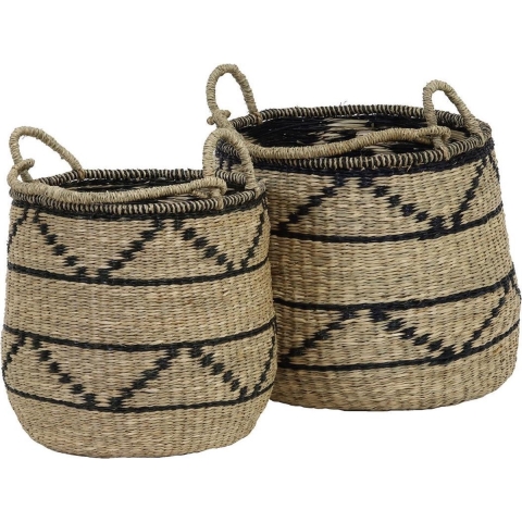 Light & Living mand yagur Ø46x40cm - set van 2