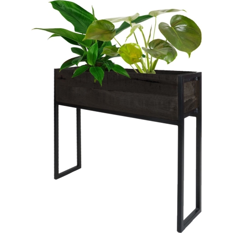 Home67 Plantenbak faab mangohout 84 cm